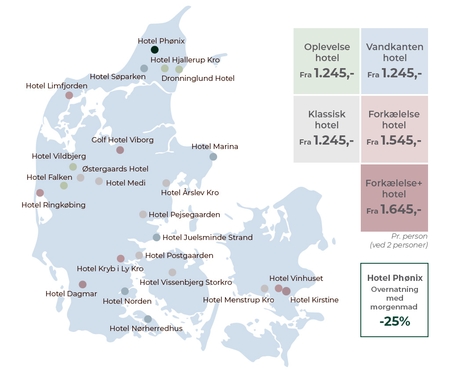 Danske Hoteller A/S sommerophold